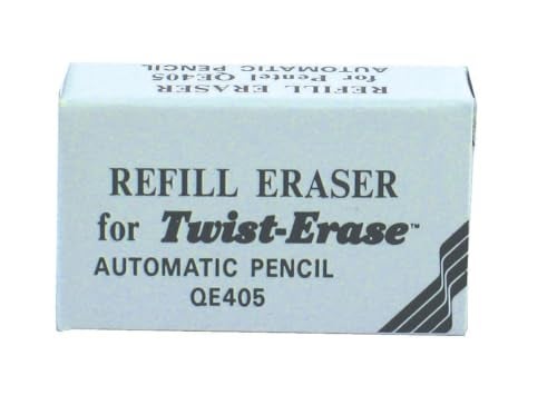 Pentel Refill Erasers For Pentel Twist-Erase Series Pencils - Pack of 36 (E10) - Image 2